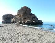 Playa del Peñón del Cuervo. MÁLAGA.