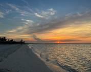 Sunset in cayo coco