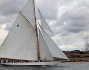 Entrada a Puerto de Mahón regata de clasicos