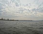 Blackwater Bay overcast clouds