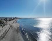 Drone beach view