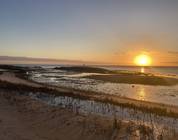 rural Delaware Bay, middle section, Nantuxent Cove, picture taken at Money Island NJ