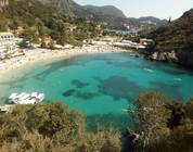 Palaiokastritsa, Beach