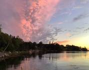 Evening sunset