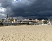 Just in front of THE NAUTIC CLUB EL MASNOU