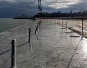Montrose Beach pier