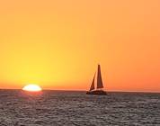Atardecer en Punta del Este