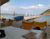 From the restaurant at Dolphin Hotel