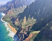 Na’apali coastline from helicopter Jan 2026