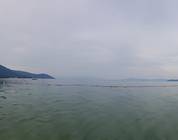 Plage de Omi Maiko donant sur le Lac Biwa