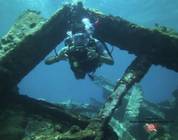 Barco undido isla lobos. Face buceoismael
