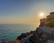 Sunrise over the National Coastwatch Institutions Station