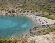Playa de roca grossa hay mucha gente