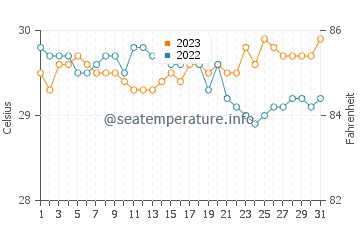 Wassertemperatur Polloc im Oktober