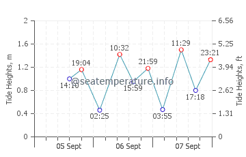 Anglesea tide chart