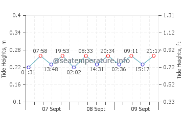 Tabla de mareas de Brevort