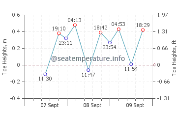 Buala tide chart