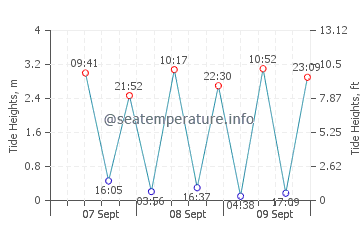 Dachangshandao tide chart