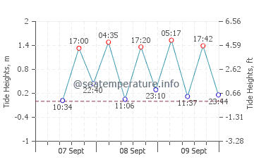 Kawasaki tide chart