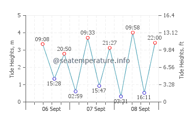 Penatu tide chart