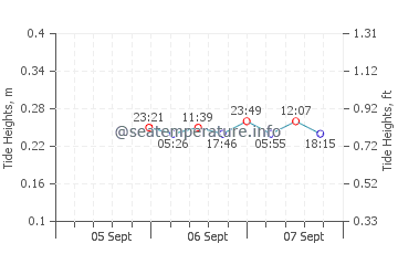 Pinery tide chart