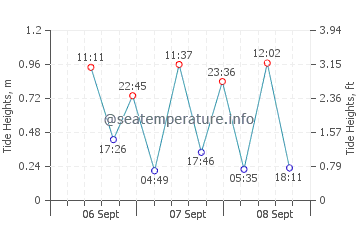 Ponnani tide chart