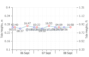 Port Austin tide chart