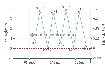 Port McNeill tide chart