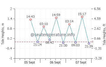 Port Neill tide chart