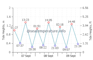 Port Richey tide chart