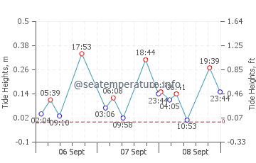 Punta Ballena tide chart
