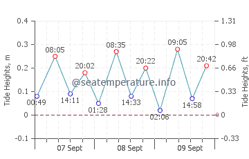 Punta Lara tide chart