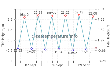 Savannah tide chart