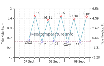 Scotts Head tide chart