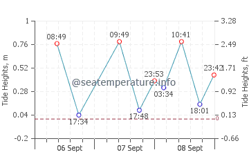 Siargao tide chart