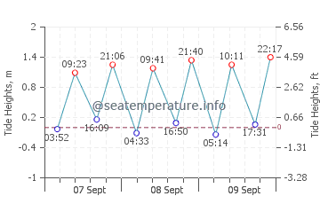 Previsione maree Southbourne