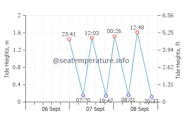 Stony Brook tide chart