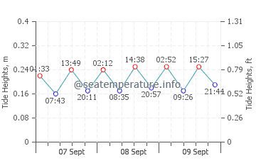 Tavernier tide chart