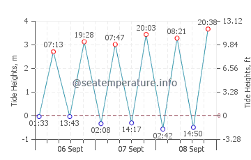 Previsione maree Newport
