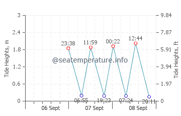 Previsione maree Rye