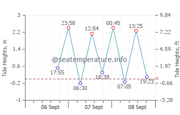 Charleston tide chart