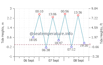 Newport tide chart