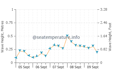 Al Qatif wave height and direction