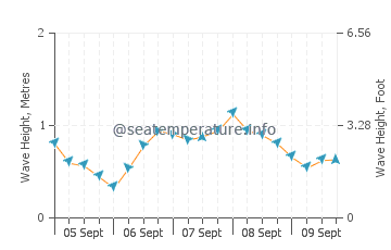 Aldwick wave height and direction