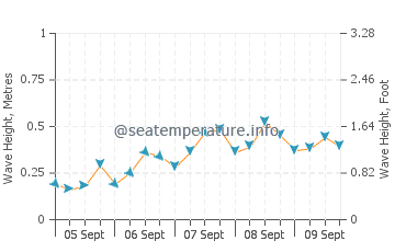 Aliaga wave height and direction