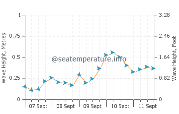 Anaklia wave height and direction