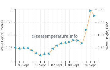 Arhavi wave height and direction