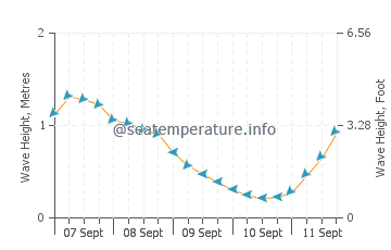 Arkutino wave height and direction