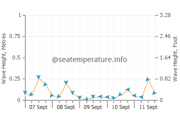 Ataehir wave height and direction