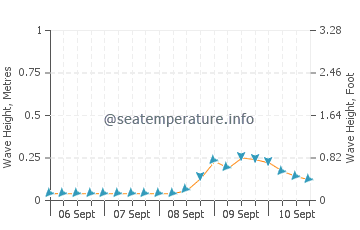 Basiad wave height and direction